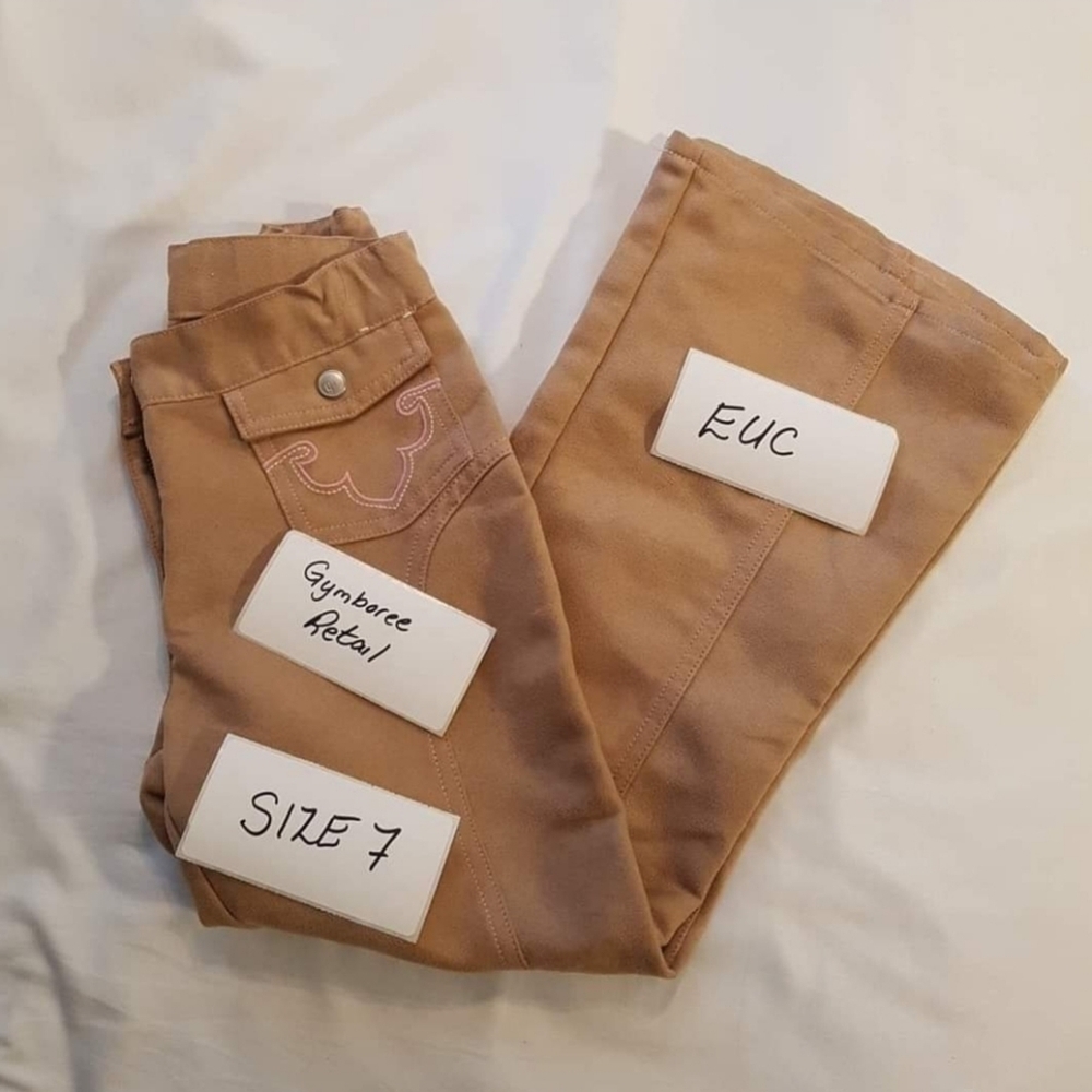 Gymboree girls faux suede size 7 pants